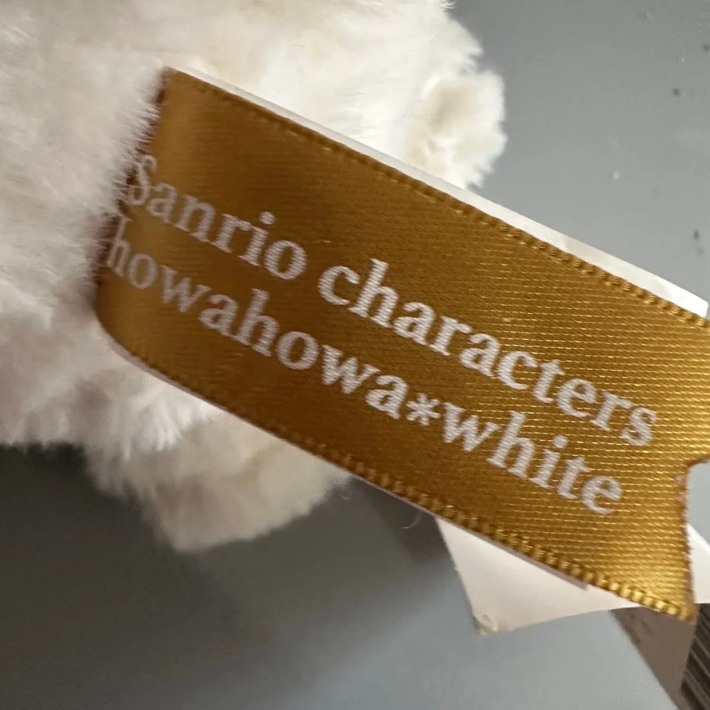 Sanrio My Melody Fuwahowa White Plush Stuffed Animal Nakajima 2023 NWT